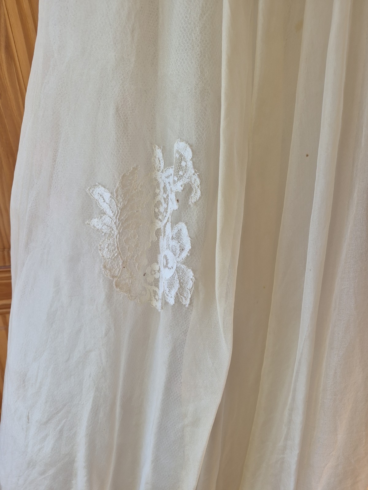 1950’s Boho Wedding Dress Butter Cream Fairytale Bridal Dress