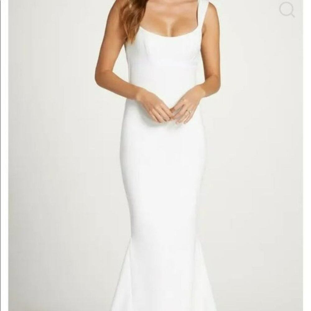 Noel and Jean By Katie May Sophisticate Trumpet Wedding Dress XS Retails 995