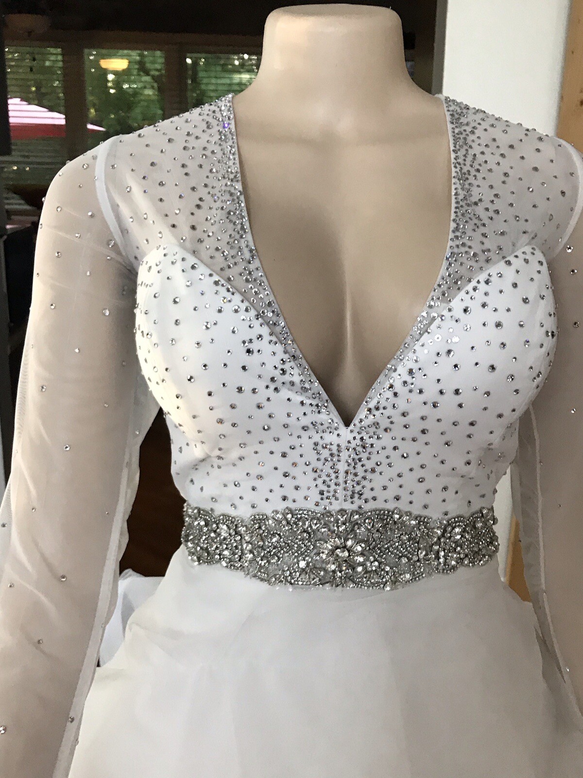 VICTOR HARPER STYLE VH1218 Bridal Gown Wedding Dress Size 10 New W Tags