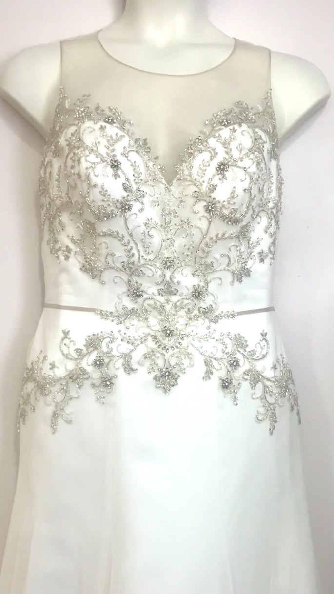 Casablanca Beloved Wedding Dress #BL237 / Celeste NWT Size 16