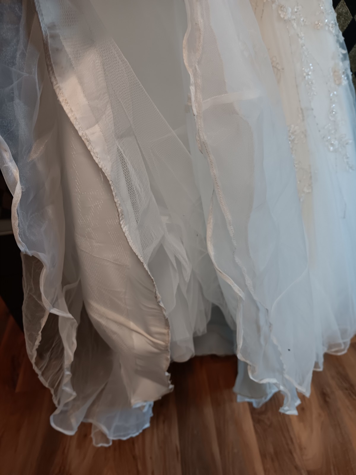 Mori Lee Wedding dress Embroided size 12 Pearl