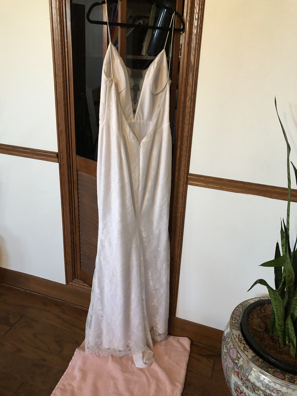 Katie may noel jean oh baby lace bridal gown Sz 14 NWT