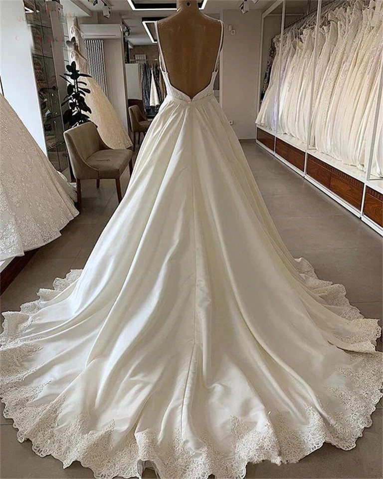 Satin Bridal Detachable Overskirt Removable Long Train for Bridal Dresses