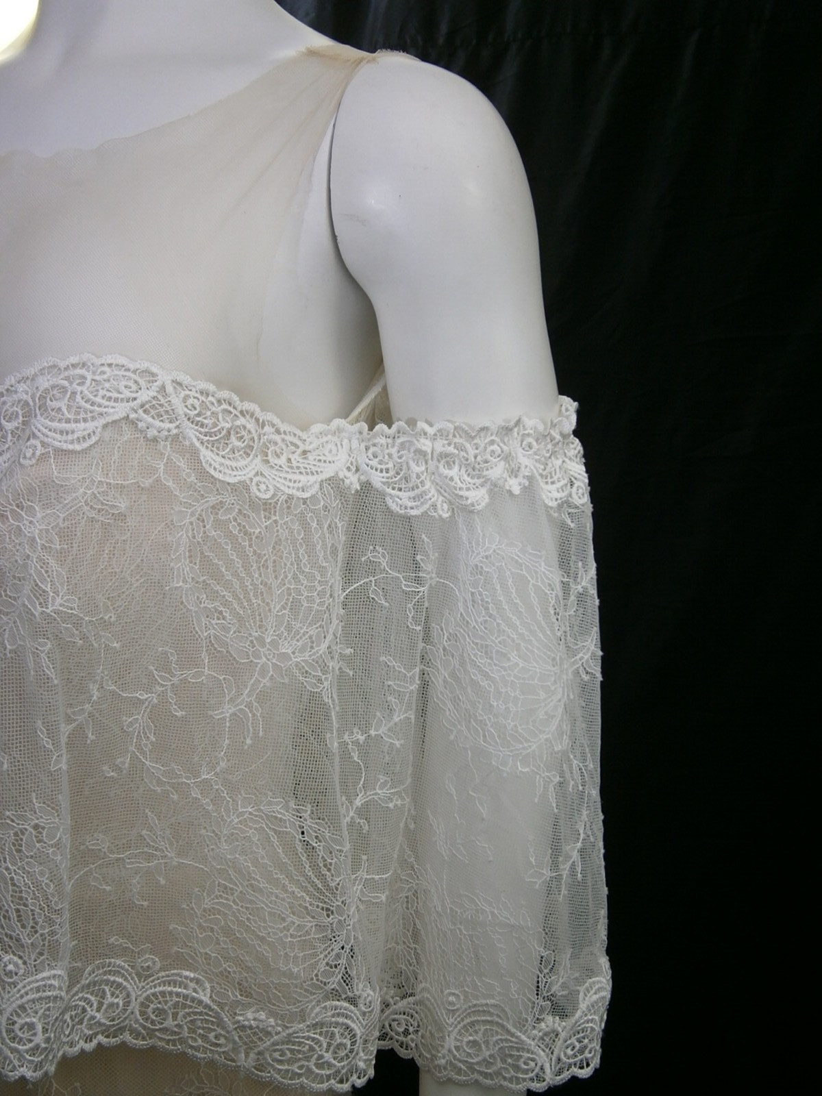 Eddy K MD280 Wedding Dress Ball Gown 6-10 Ivory Champagne Lace BOHO NWT $1,600