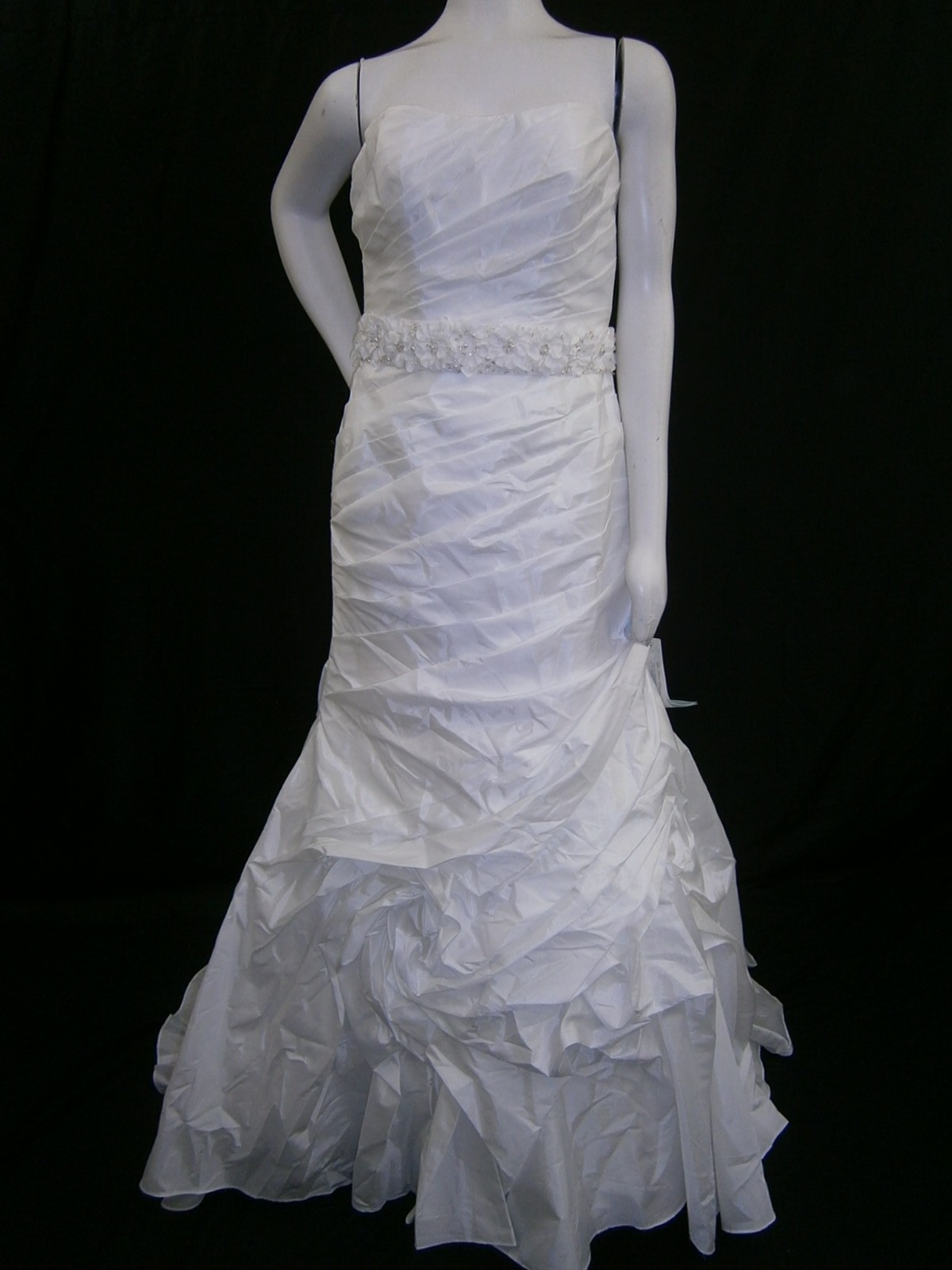 Disney Fairy Tale Alfred Angelo Wedding Dress 10 Rapunzel White Corset NWT