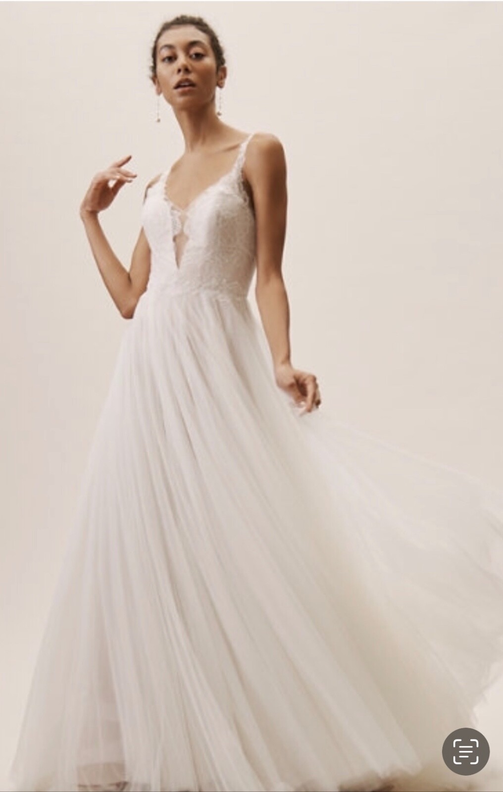 Wtoo by Watters Mercer Wedding Gown size 15 (16) BHLDN Plus Tulle NWT