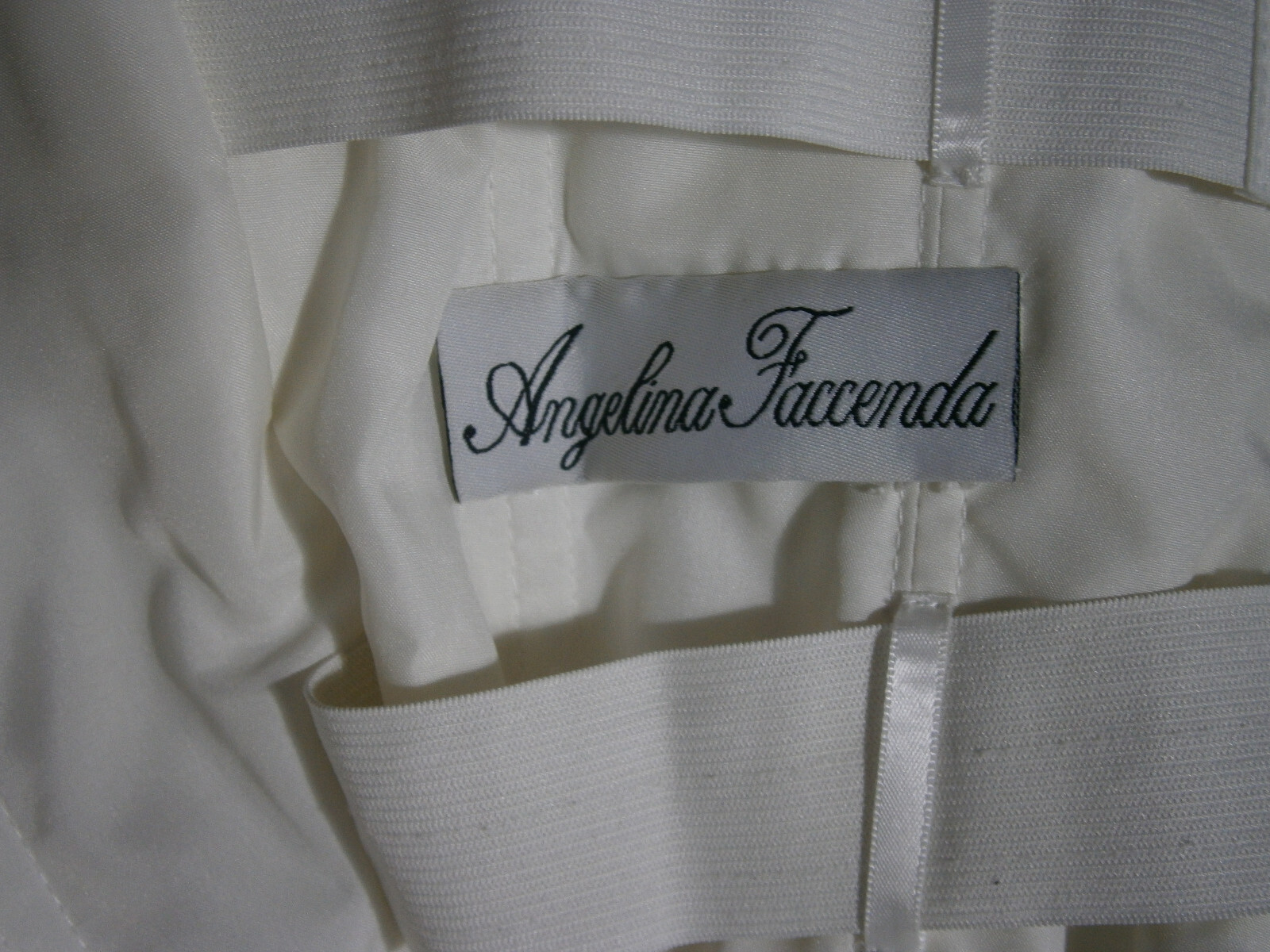 A F Couture Morilee 12 A-Line Wedding Dress Lace Strapless or Straps Bling Wow!