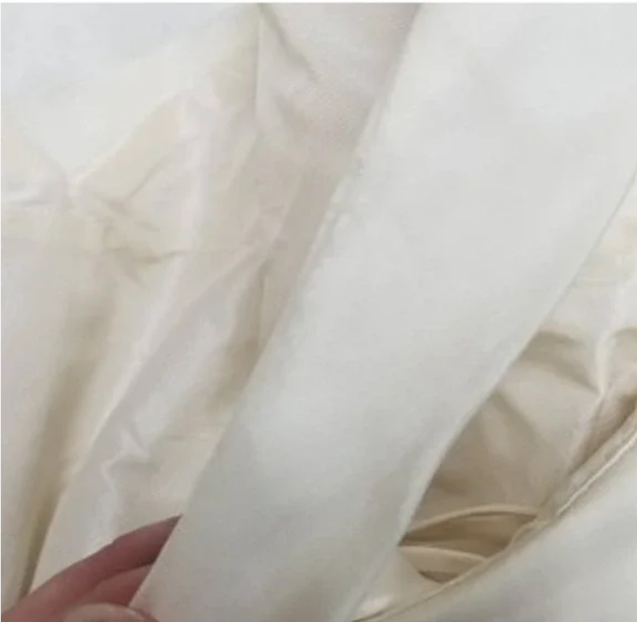 AUSTIN SCARLETT Bridal Wedding Dress Gown Charlotte Sweetheart Silk Off Shoulder