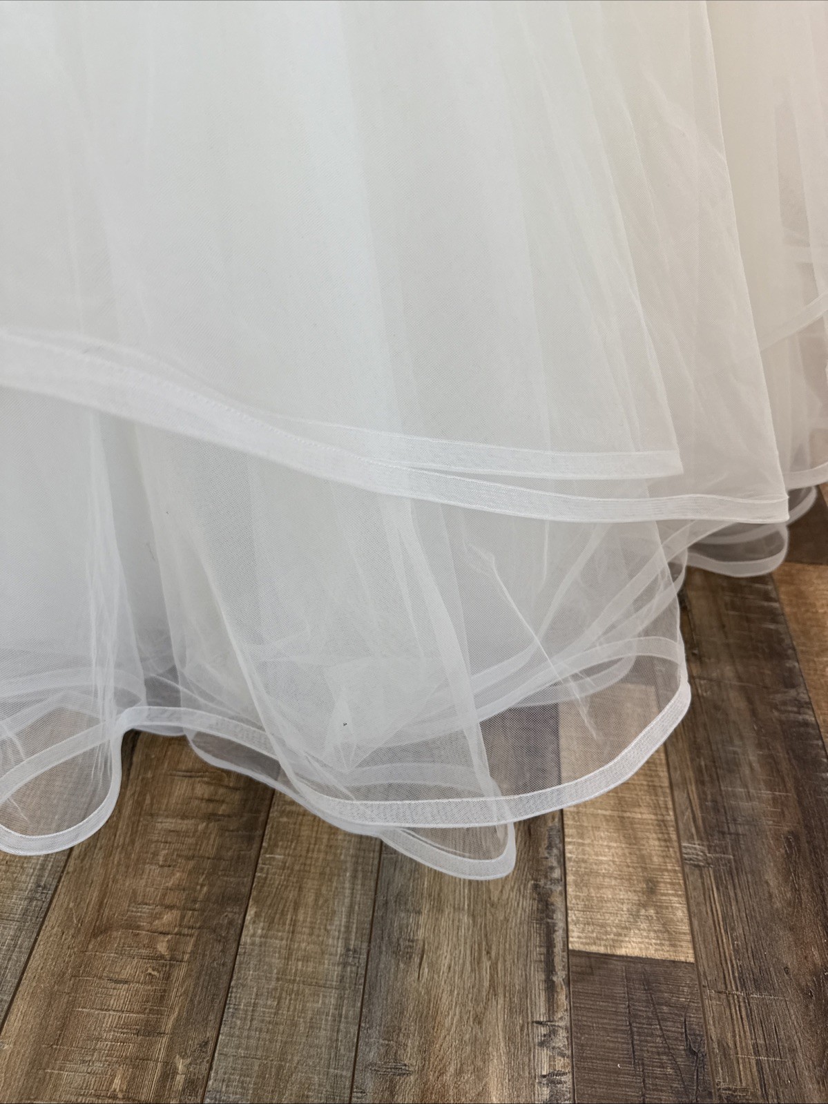 Wedding Dress Size 14 Off White Color