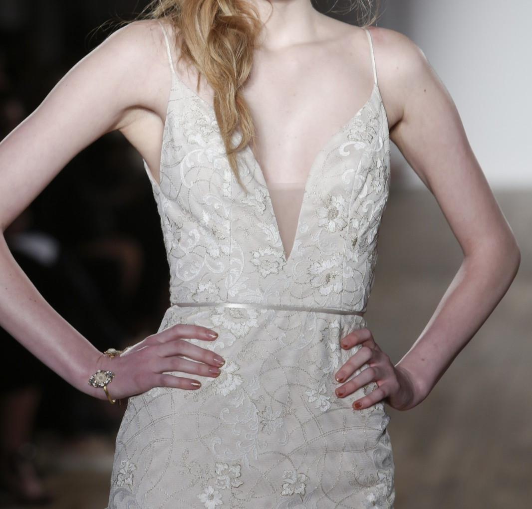 Tara Keely 2751 Ivory Wedding Dress 12 Lace Straps Illusion V Open Back USA