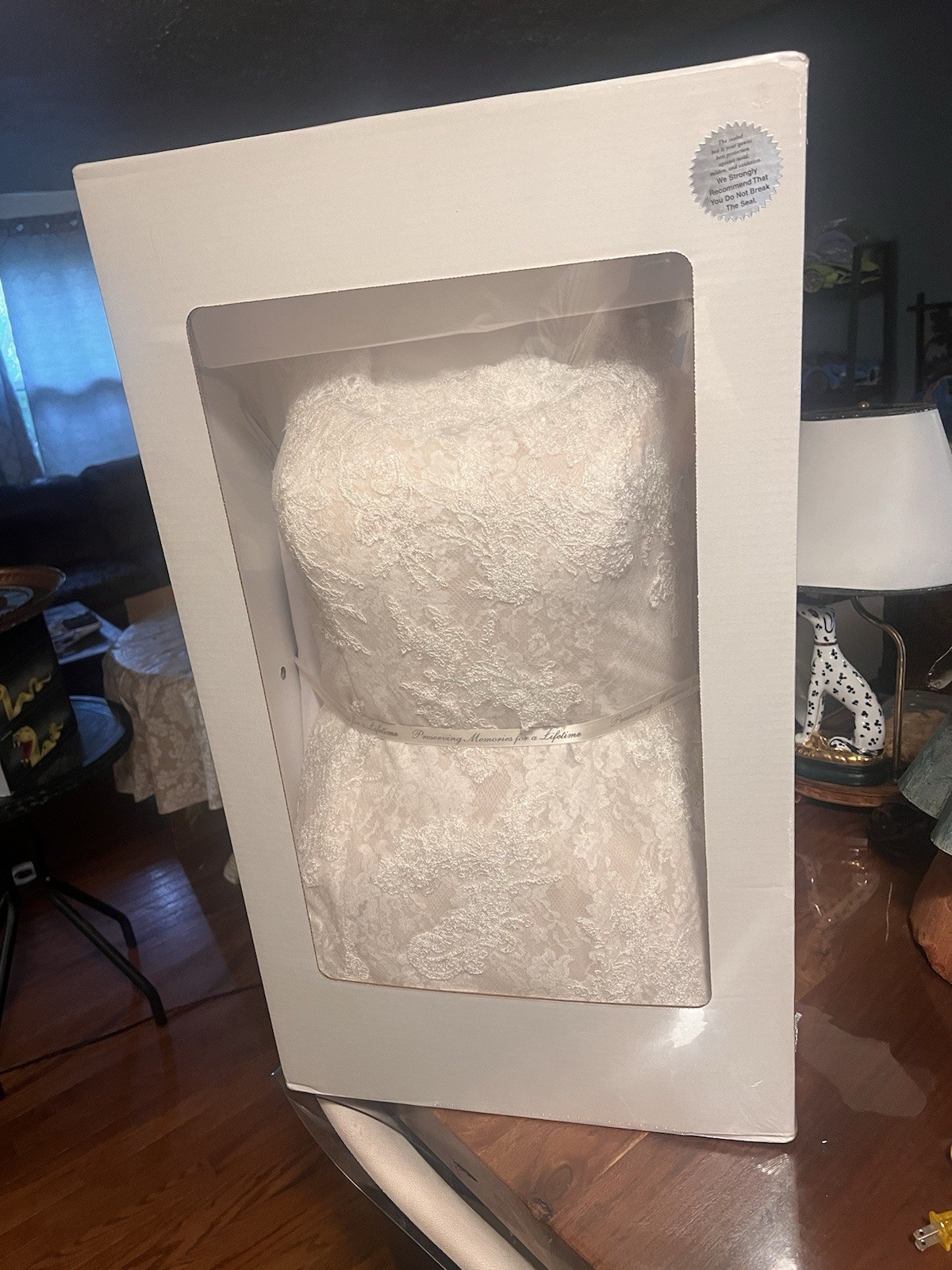 Oleg Cassini Wedding Dress CWG533 SZ14