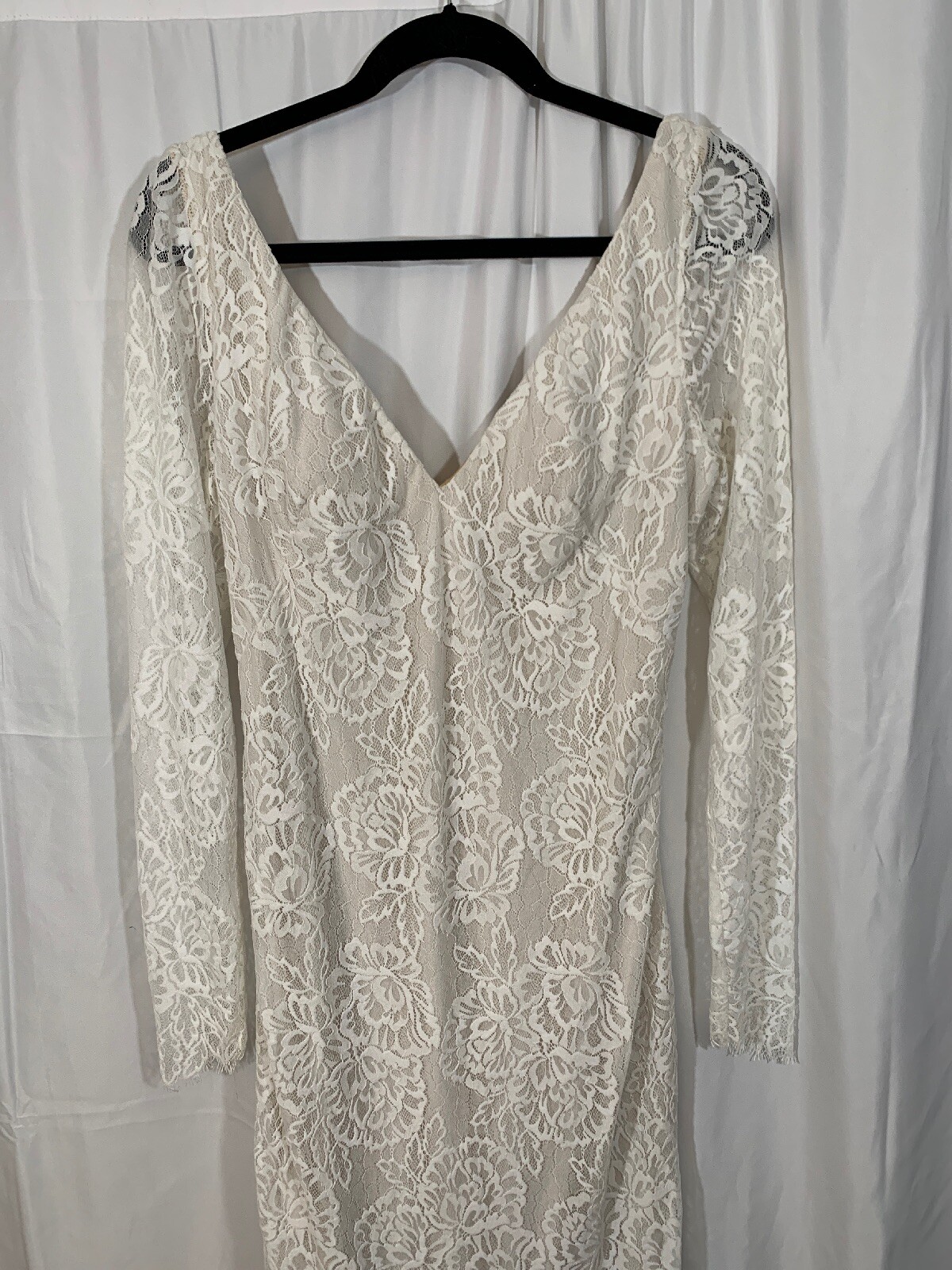 NEW $2195 Katie May San Sebastian Lace Mermaid Gown Wedding [SZ V ] #F409
