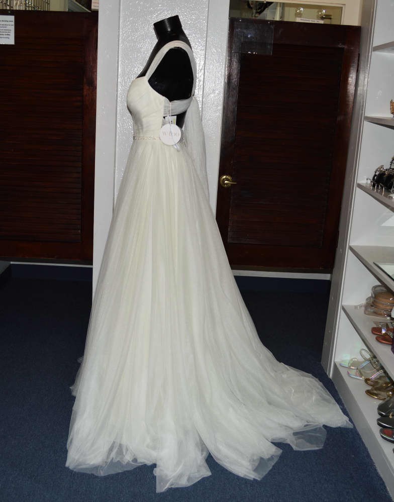WTOO BY WATTERS HINSON 14604R BRIDAL GOWN WEDDING DRESS IVORY MULT SIZES