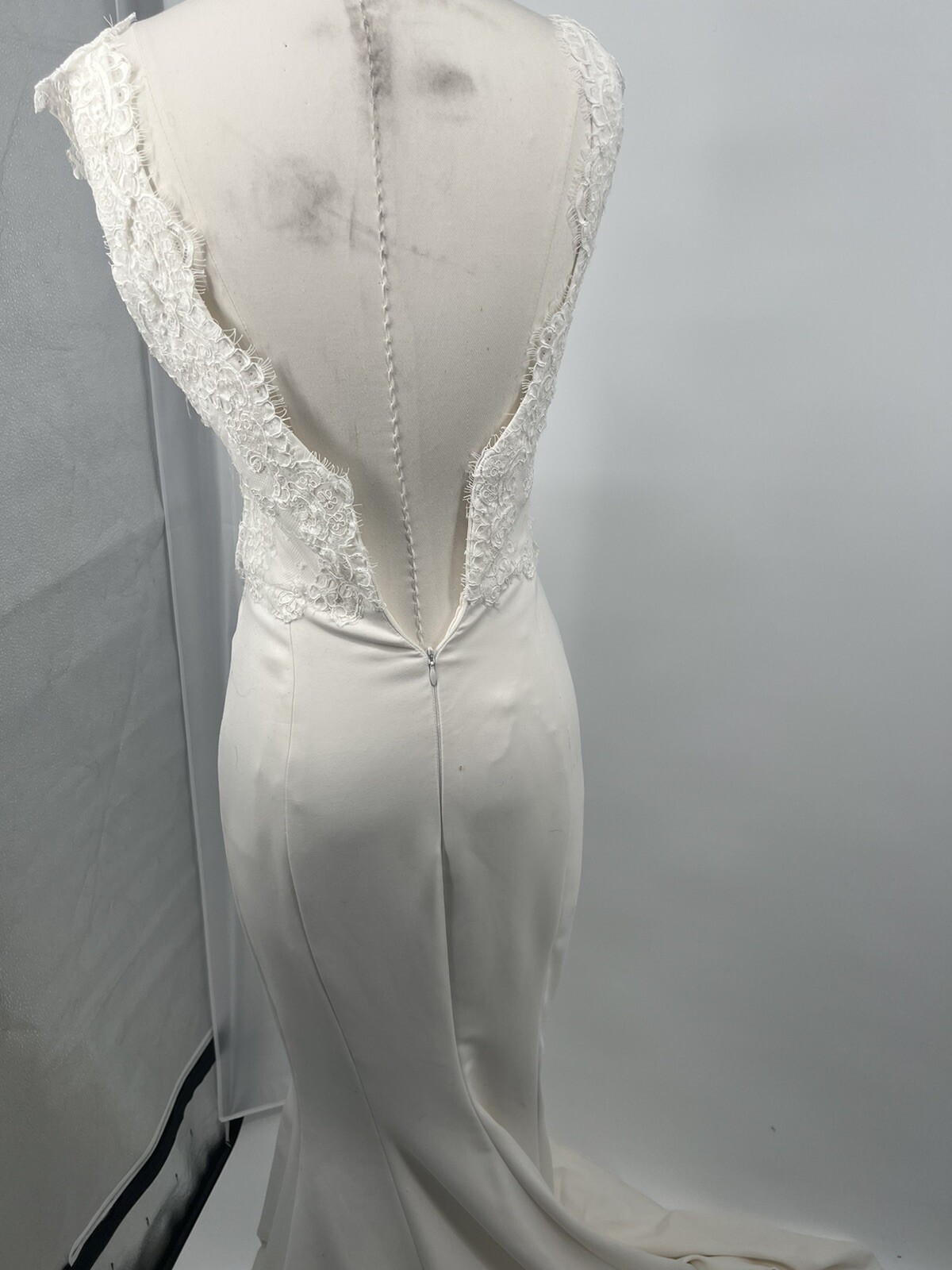 Mermaid Wedding Dresses Appliques Bridal Gowns Beaded Size