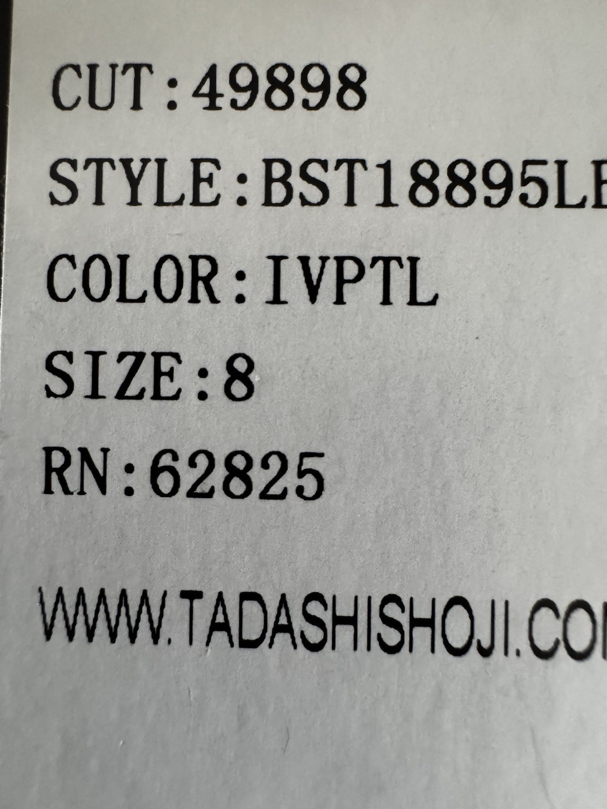 NEW Tadashi shoji gown dress Wedding Bridal All Lace Long +Train Ivory White 8