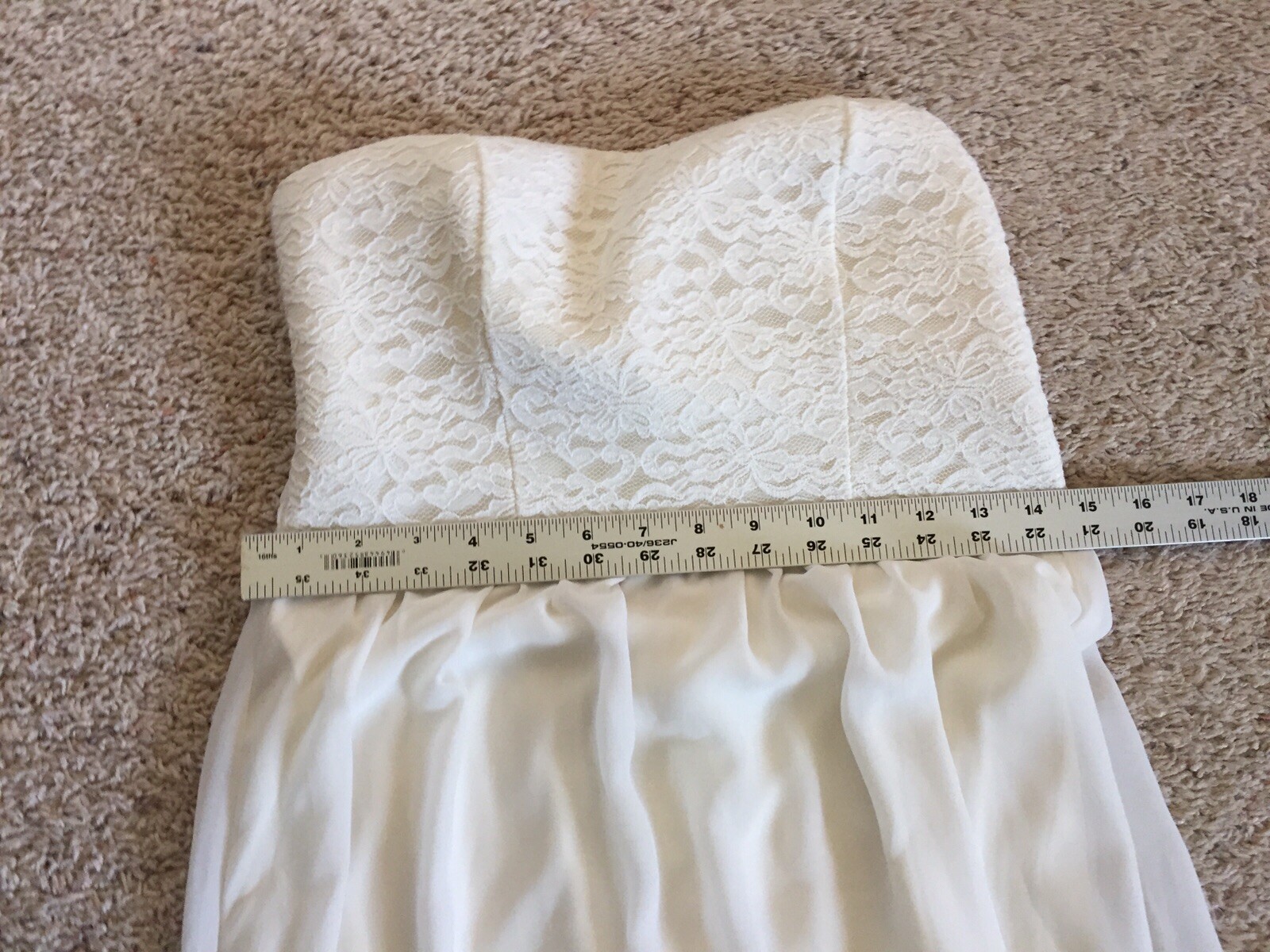 Ladies Size M Semi Casual Beach/lake/back Yard Or Destination Wedding Dress