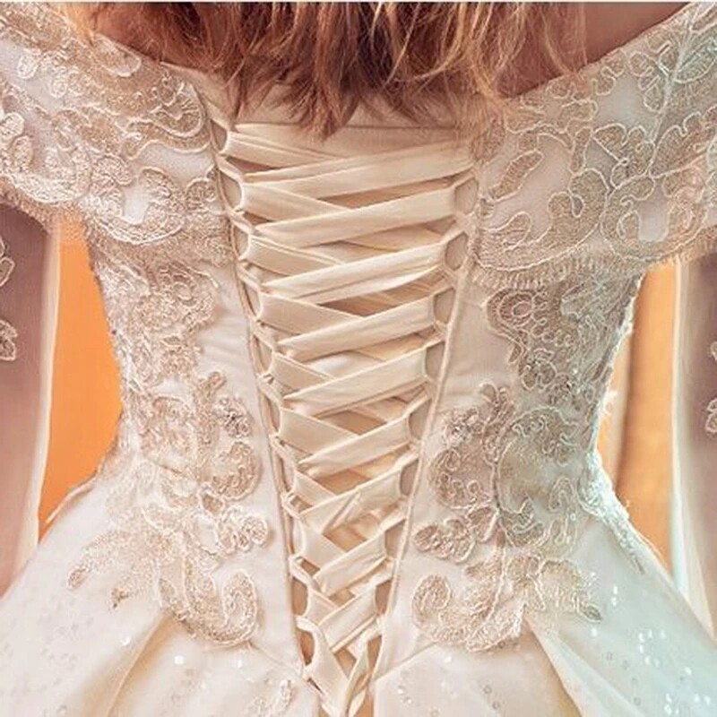 Plush Corset Back Shield Bride Wedding Dress Block Cloth Zipper Replacement