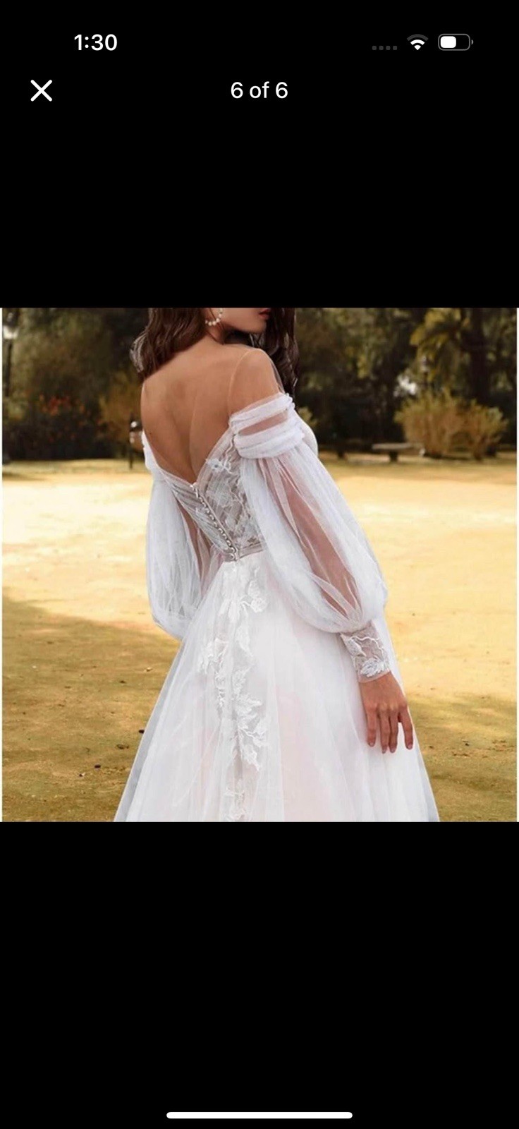 Black /Alternative Wedding Dress