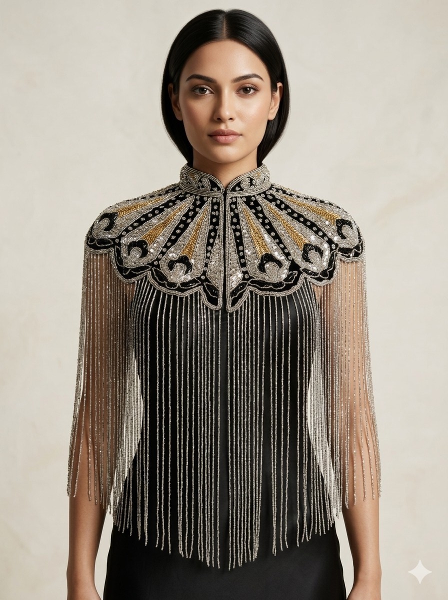Handmade Pearl Bridal : Wedding Shoulder Cover-Up