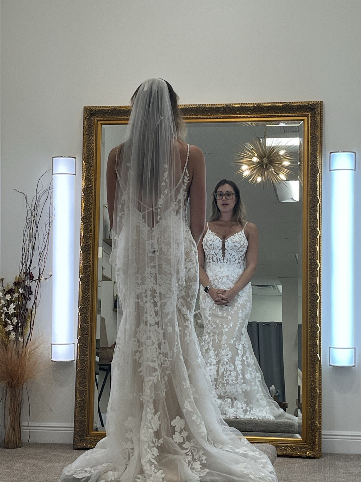 NWT Martina Liana CUSTOM WHITE Wedding Dress Gown SZ 10 UNALTERED Retail $4400
