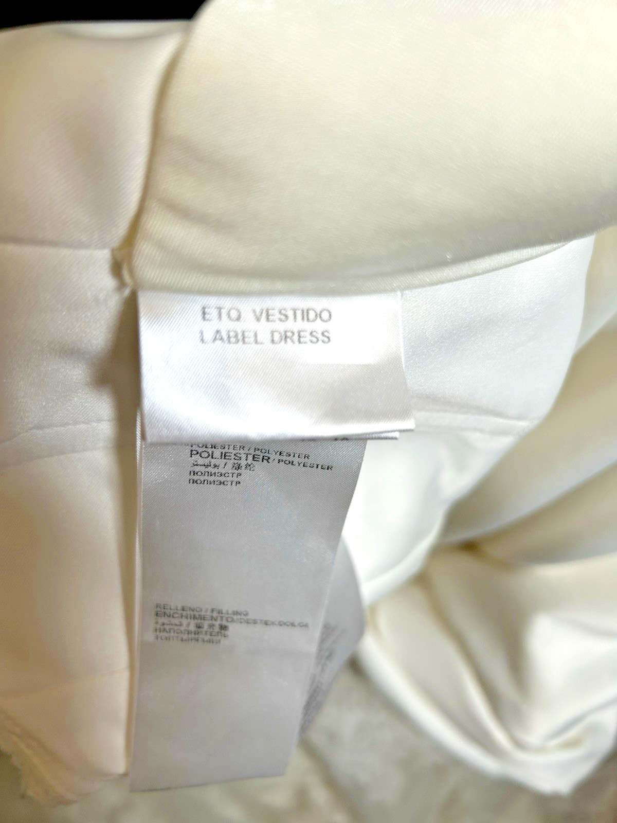 Pronovias Tisha Off White Wedding Dress with Tag Size 16