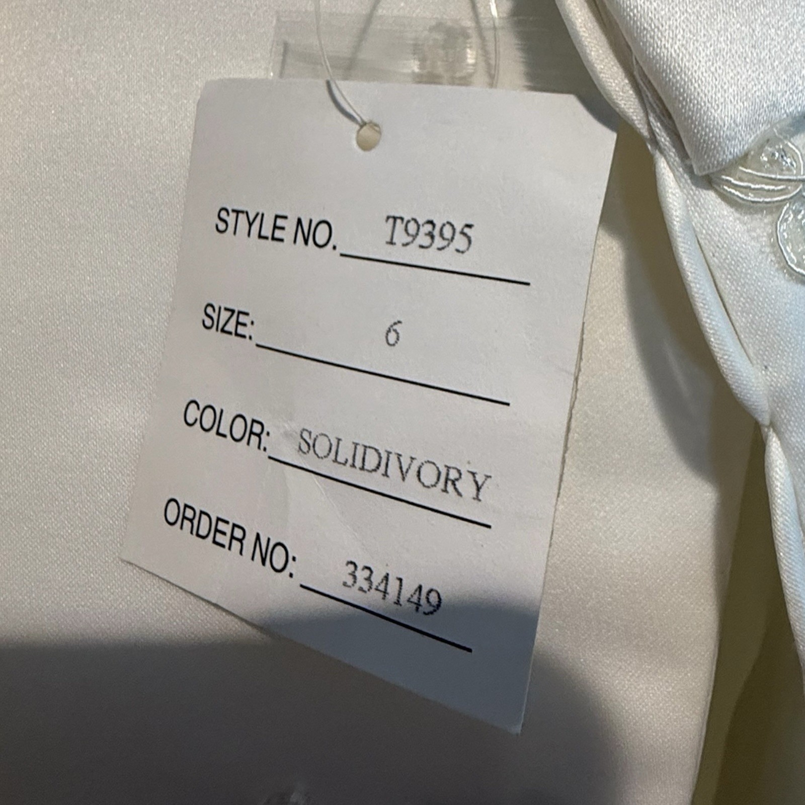 David’s Bridal Wedding Dress Size 6