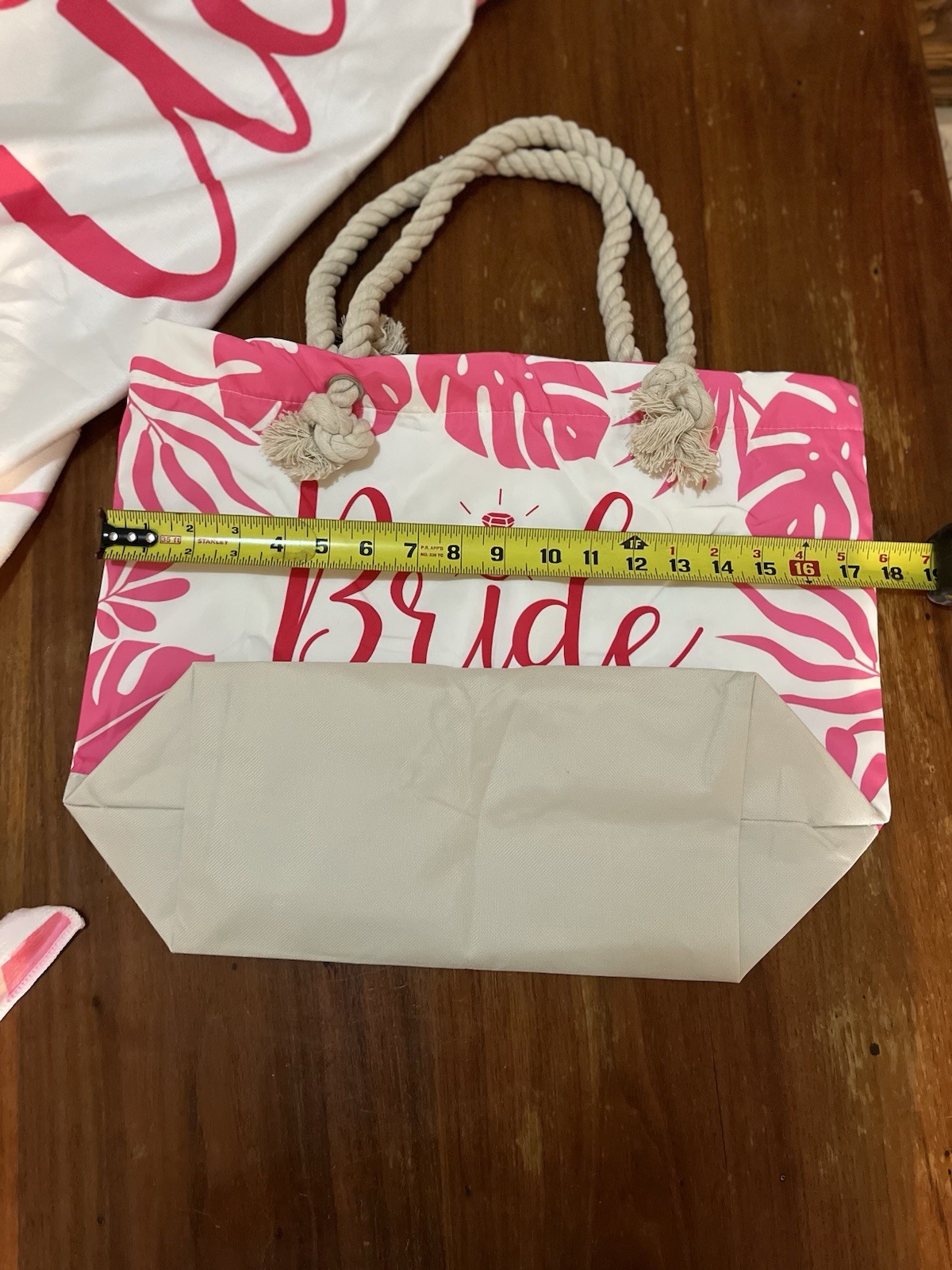 Bride Beach Bag And Matching Beach Towel
