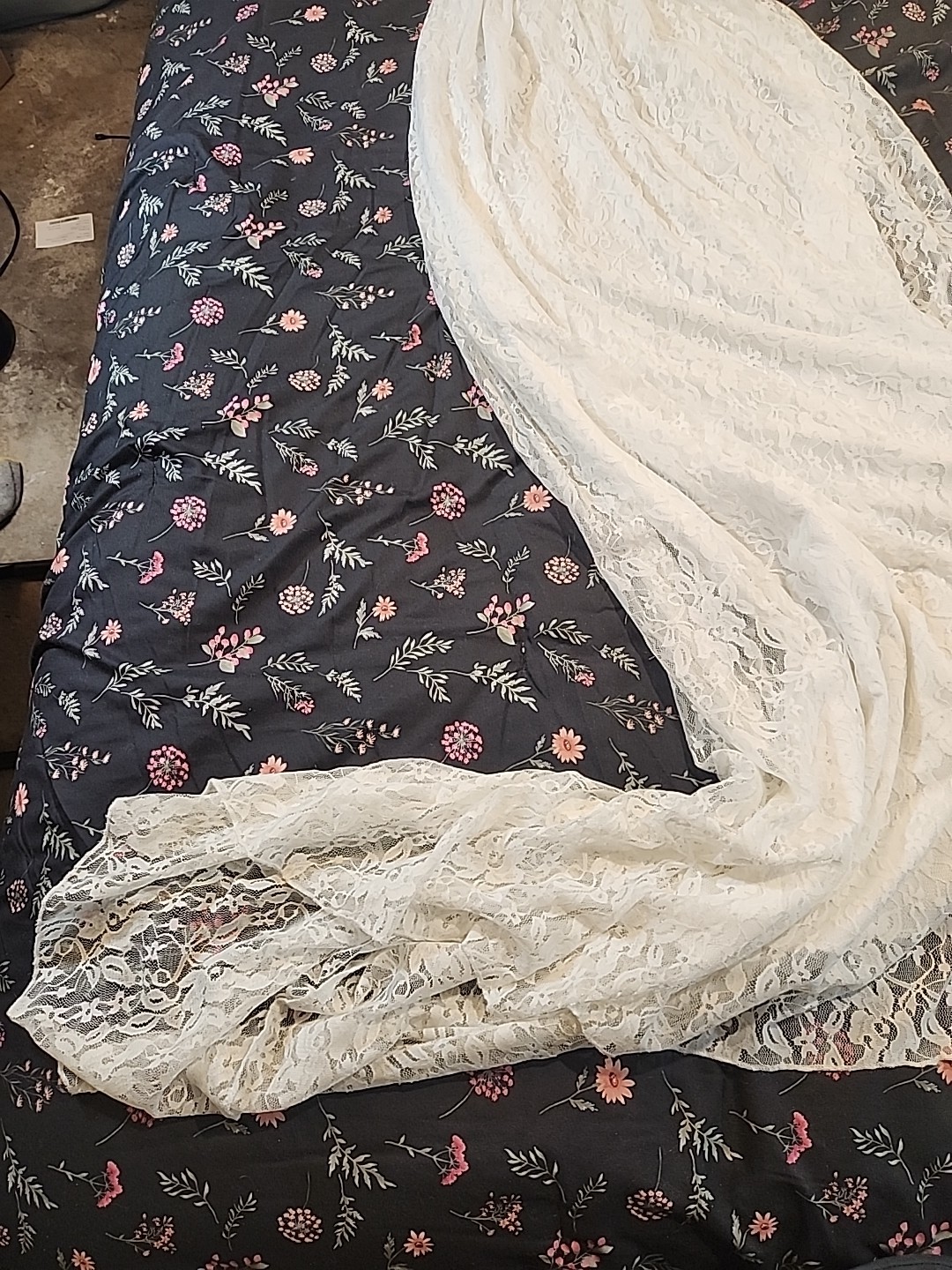Unbranded Lace Maternity Dress Wedding Photos Shoot Size Small