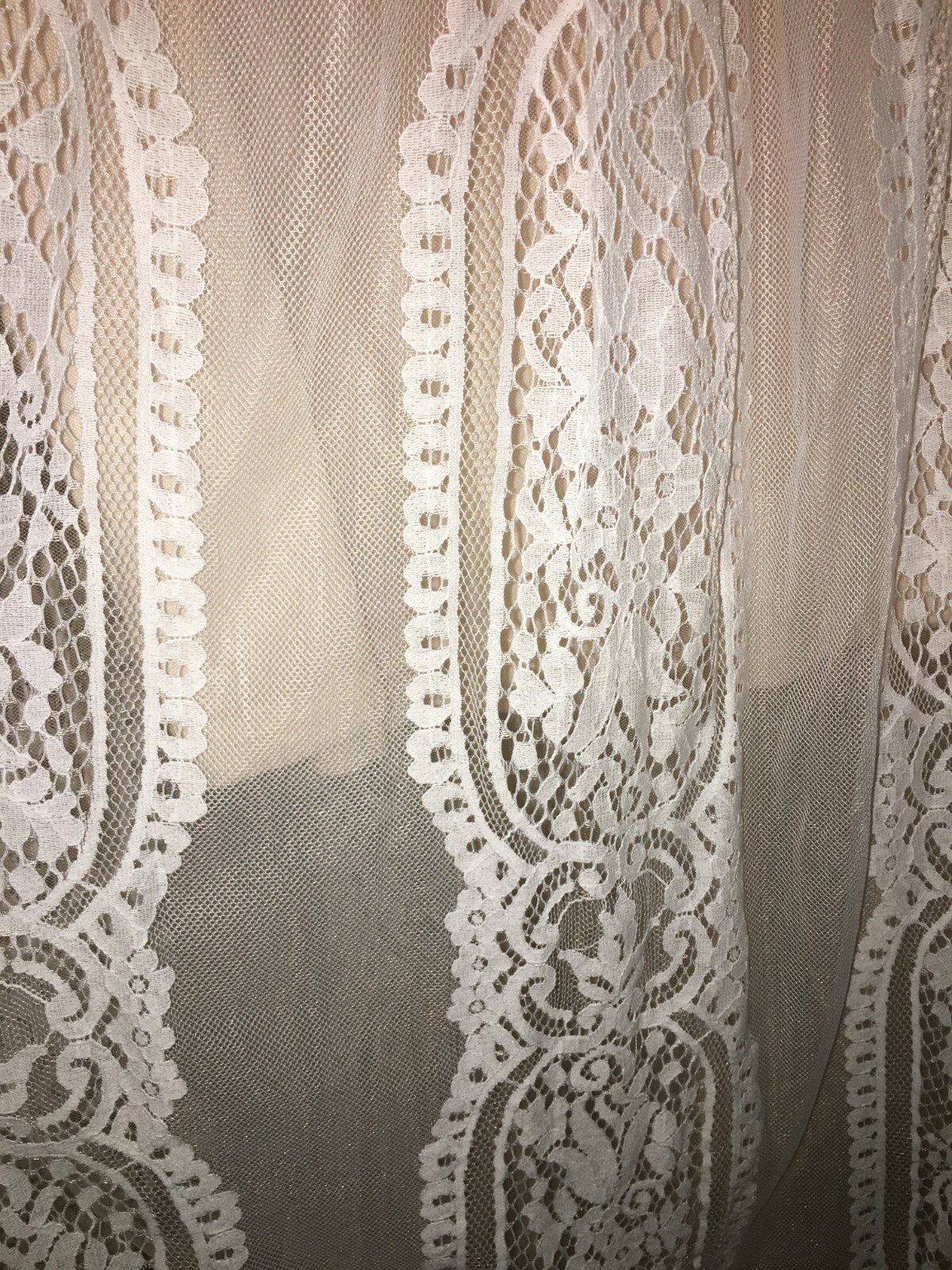 WOMENS NEW CAROLINE BALTIC BORN LACE DRESS Maxi IVORY SHOWER Long WEDDING SIZE M