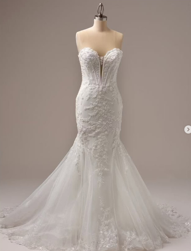 Mermaid Wedding Dresses Strapless White Ivory Corset Sexy Tulle Bridal Gowns