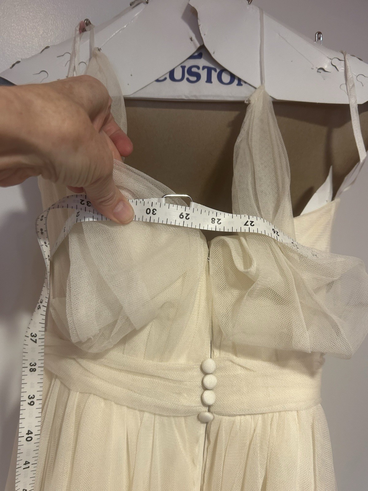 Wedding dress Amsale For Kleinfeld Manhatten Size 8 Tulle