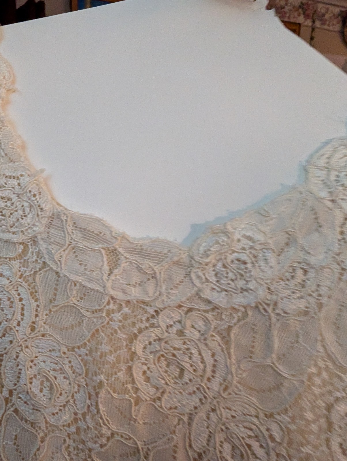 Priscilla Of Boston Designer Wedding Gown And Veil Vintage 90’s $1800