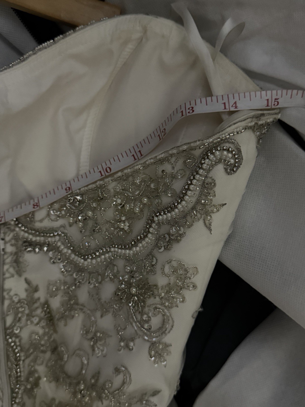Bridal Dress Casa Blanca Wedding Gown Ivory With Stone Embroid Mermaid Dress Sz6