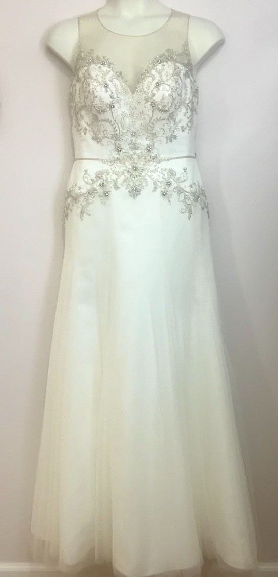 Casablanca Beloved Wedding Dress #BL237 / Celeste NWT Size 16