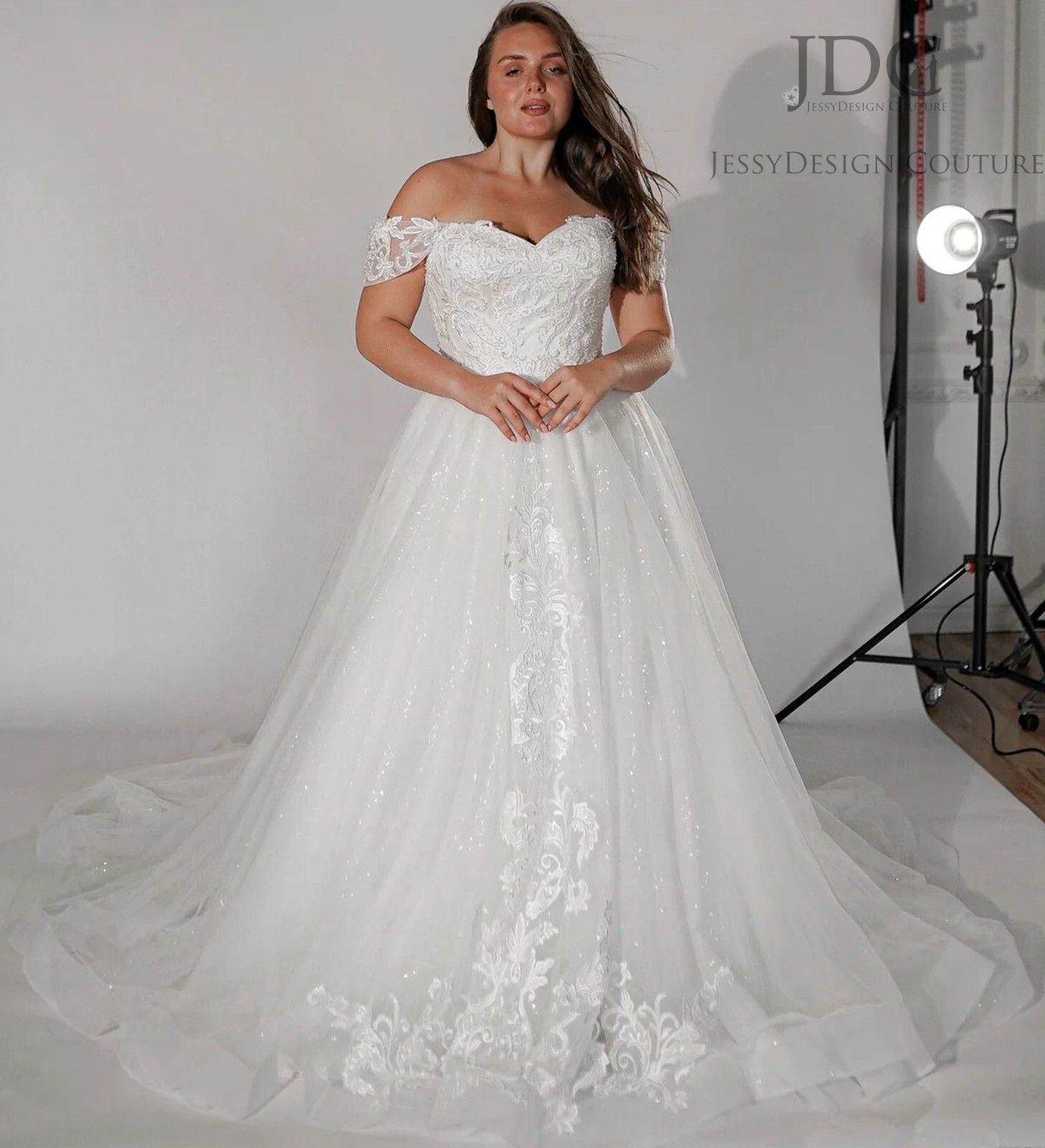 Glitter Corset Lace Bridal Gown Wedding Dress Custom made Plus Size Blush 2-28W