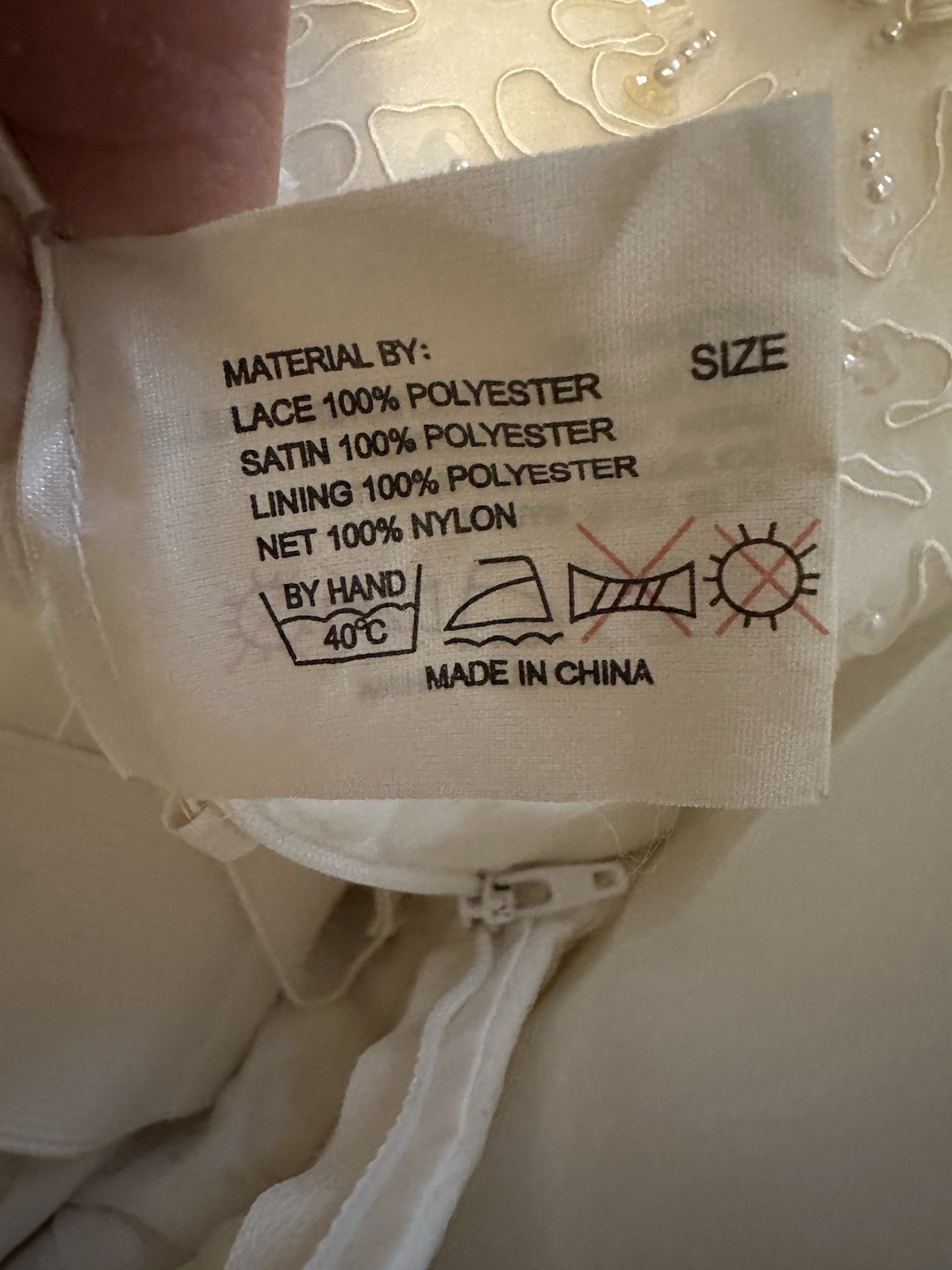 BEAUTIFUL IVORY Ashley Jordan Wedding Dress Size 10 and tiara and veil comb
