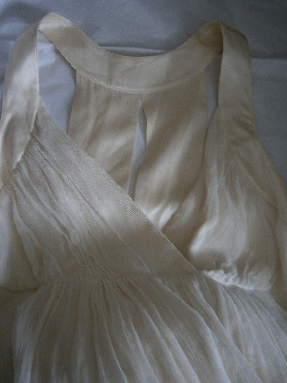 Saja Bridal HB6639 Wedding Dress Gown 4 Off-White Silk Greek Goddess BOHO Modern