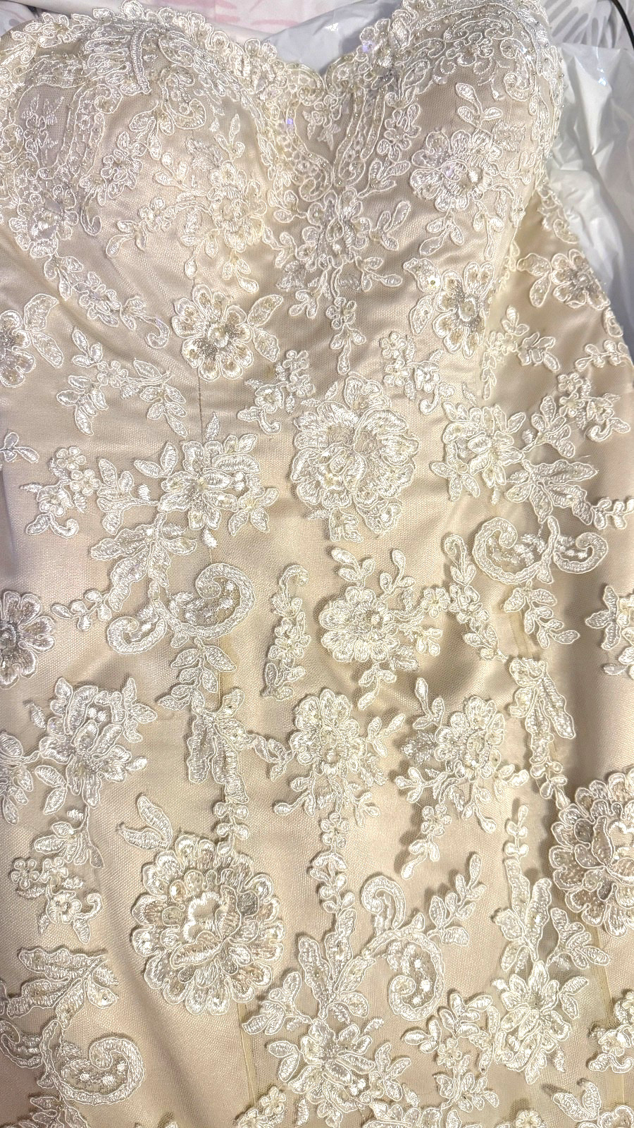 Martina Lilana wedding dress size 10 preowned