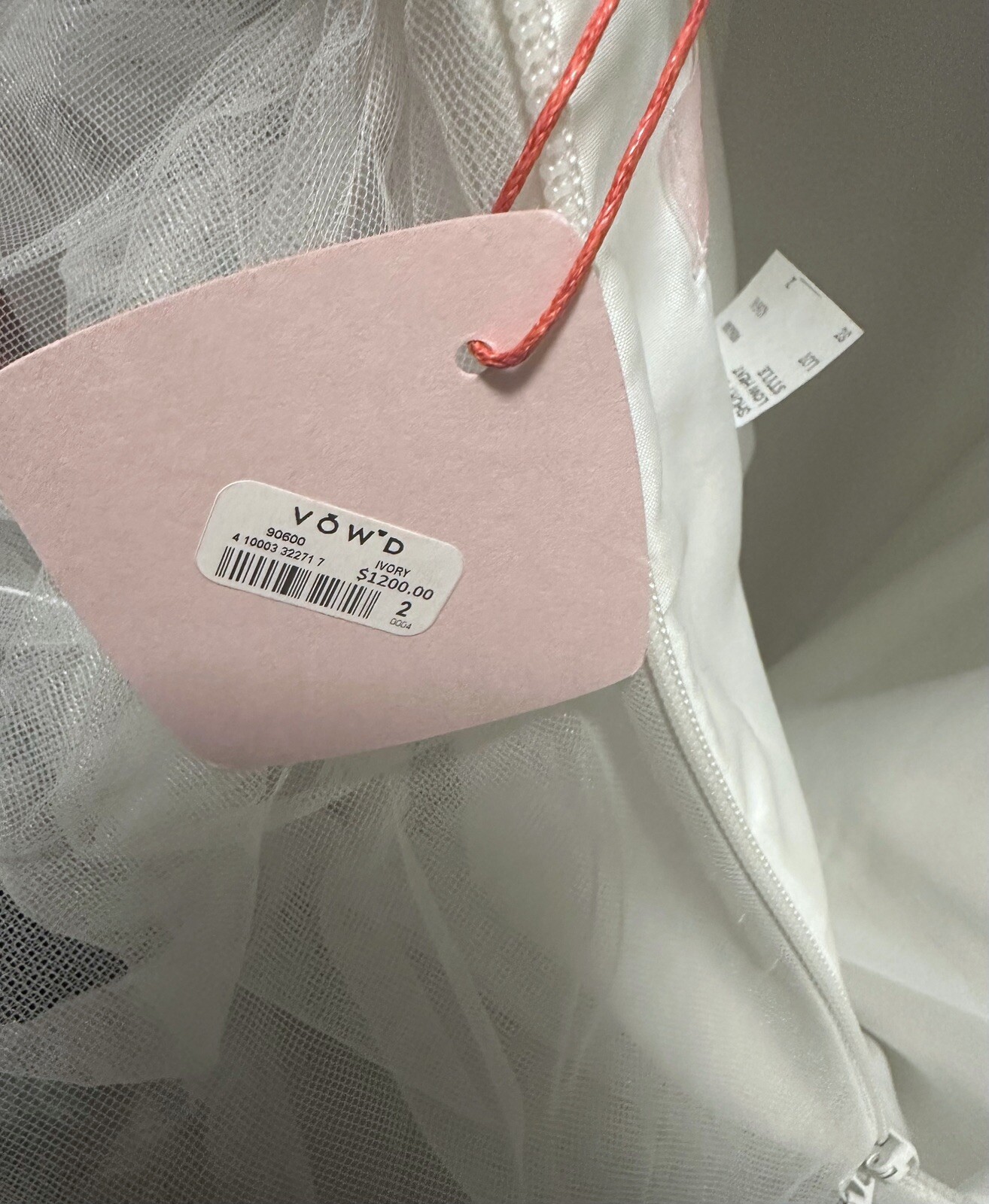 Vow’d Ivory Wedding Dress 2