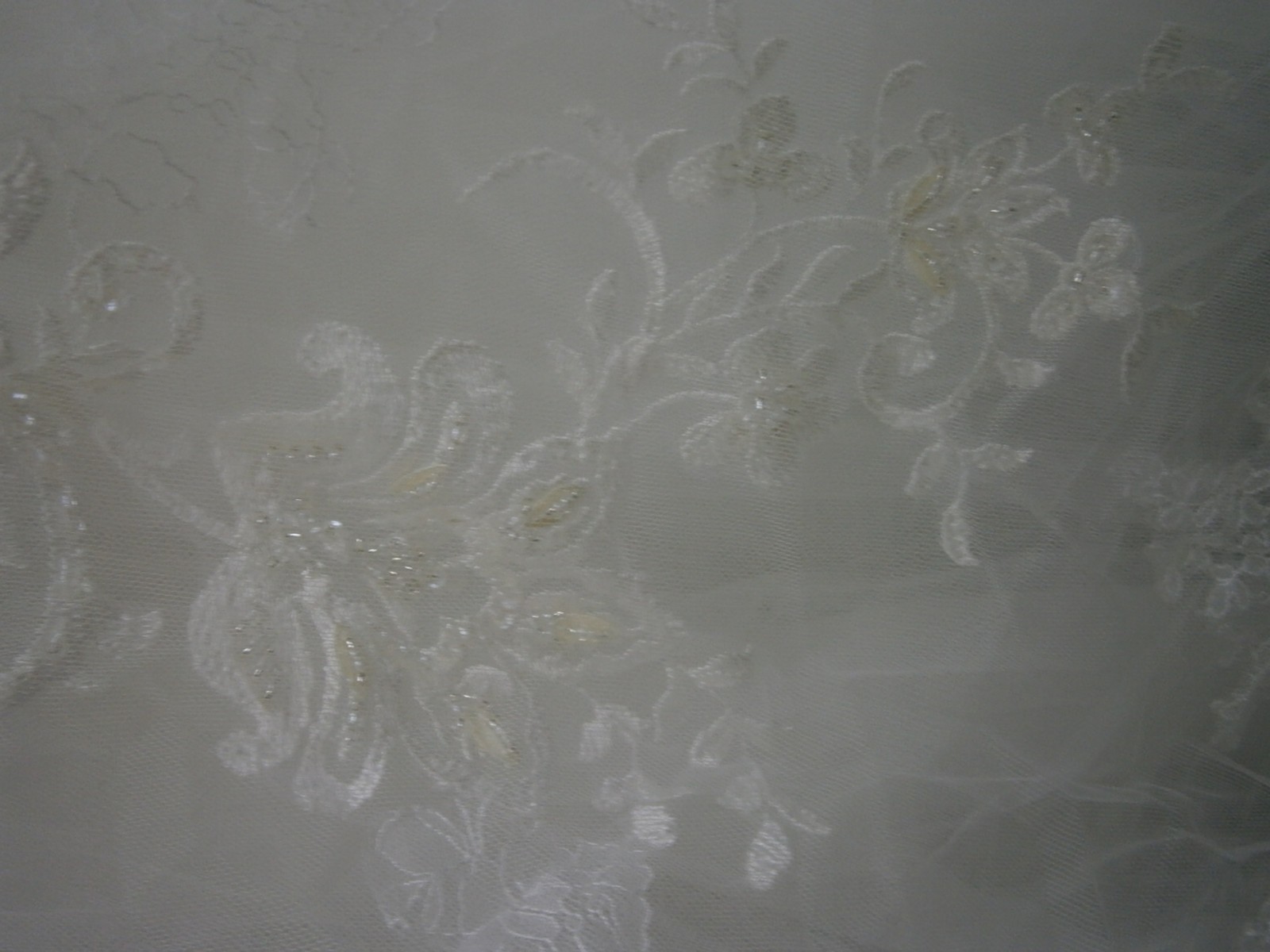 Casablanca Sample Wedding Dress Gown 10 Ivory A-LIne Lace Bling Romantic NWT