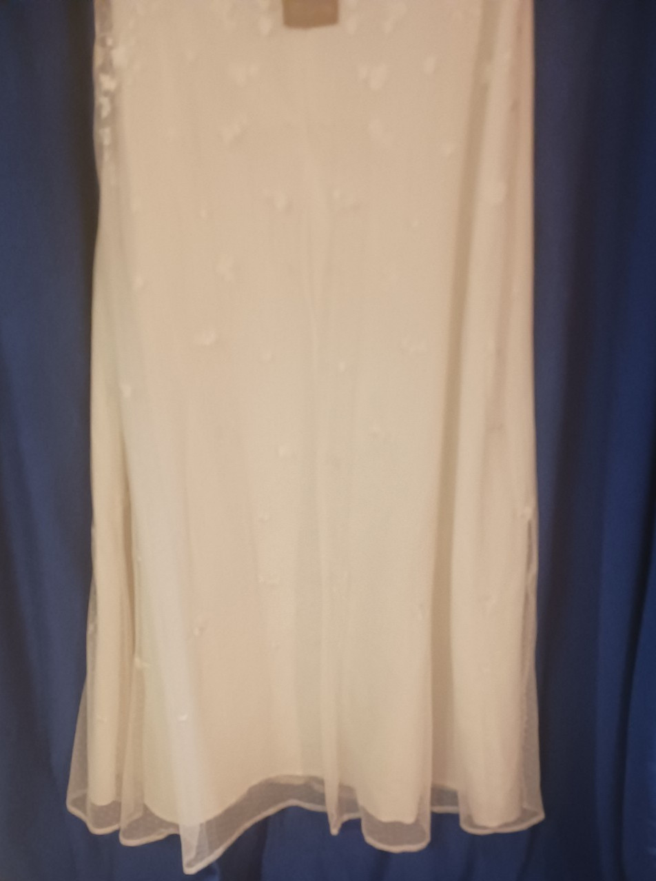 Asos Bridal White “Backless” dress – Size 14 US