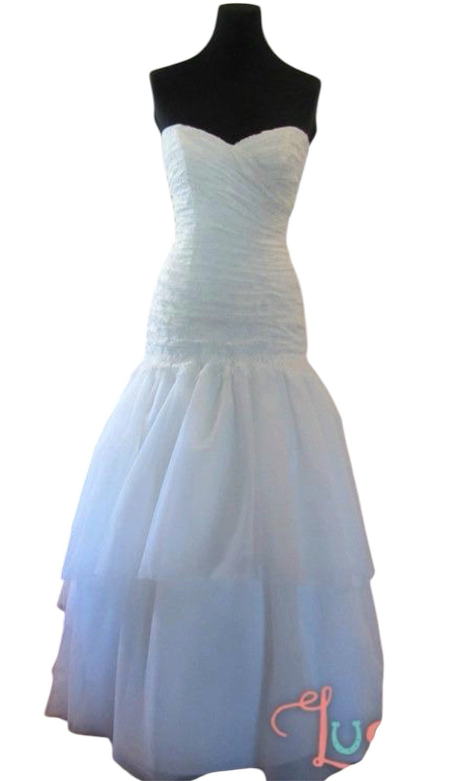Mikaella 1502 Off White Wedding Dress Size 10