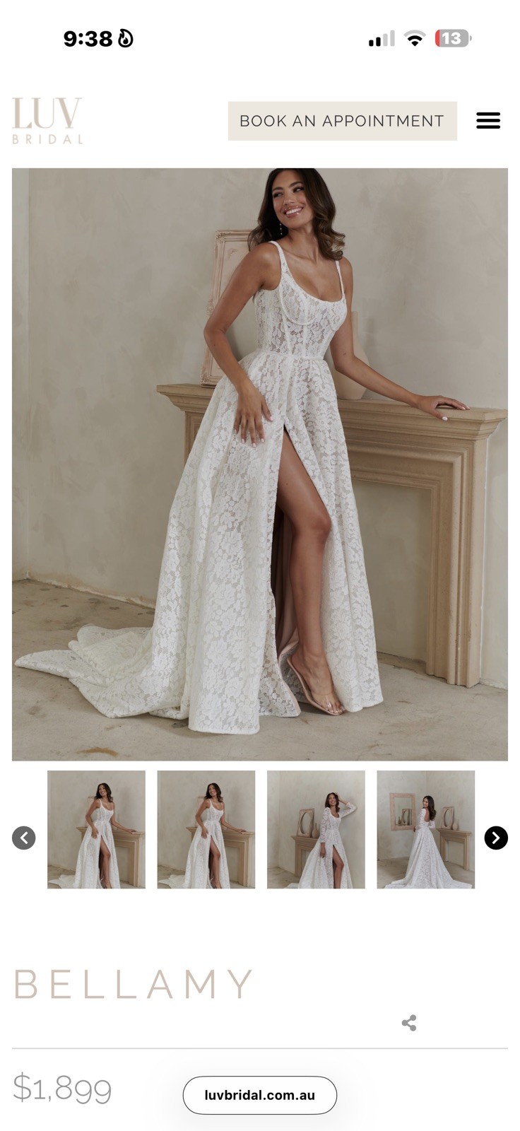 wedding dress size 16