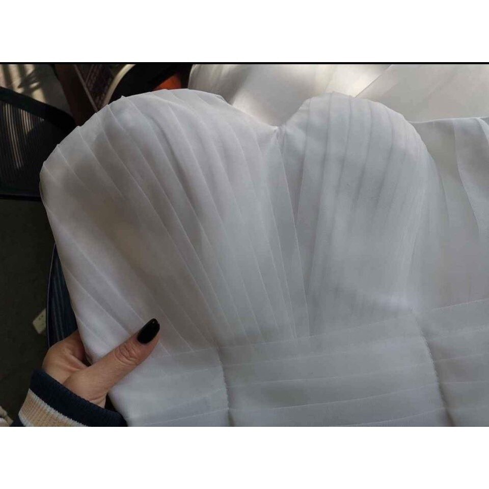 Wedding dress mermaid Sze 8-10 off shoulder fit and flare white bride tulle NEW