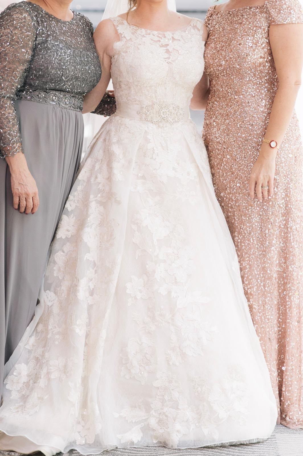 wedding dress size 10 ivory