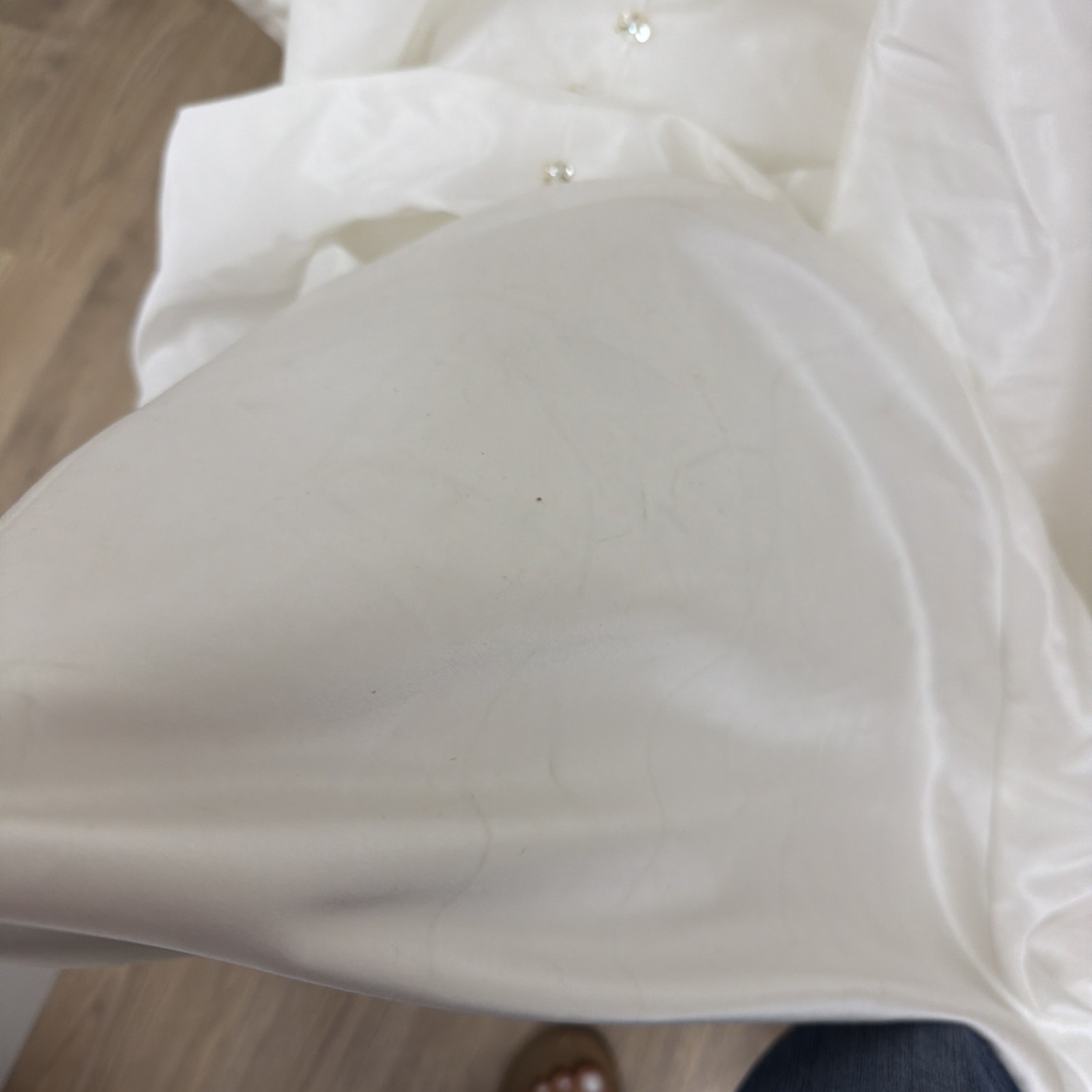 Allure Size 8 Strapless Wedding Dress