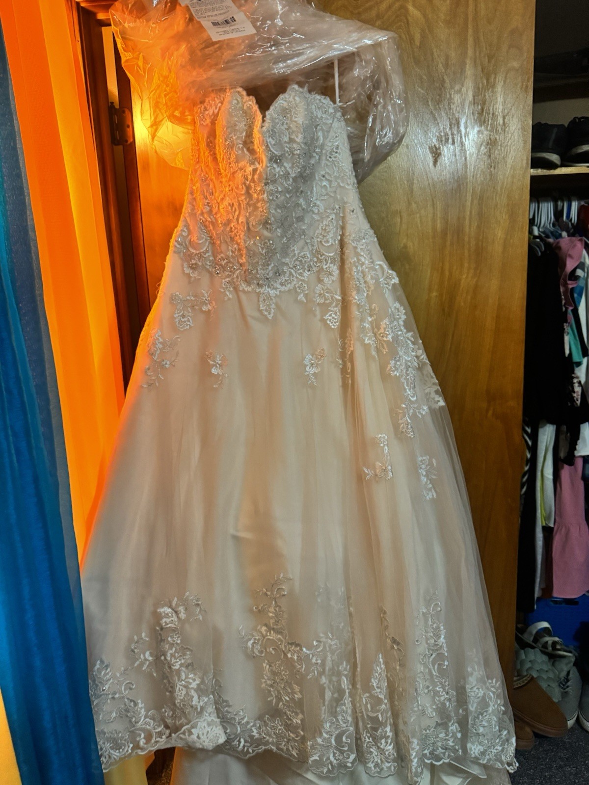 Unbranded (David’s bridal) Size 14P Wedding Dress, Never Worn!
