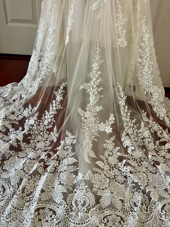 NEW Maggie Sottero Nola Wedding Dress w/ Tags – Size 6 – Ivory Champagne