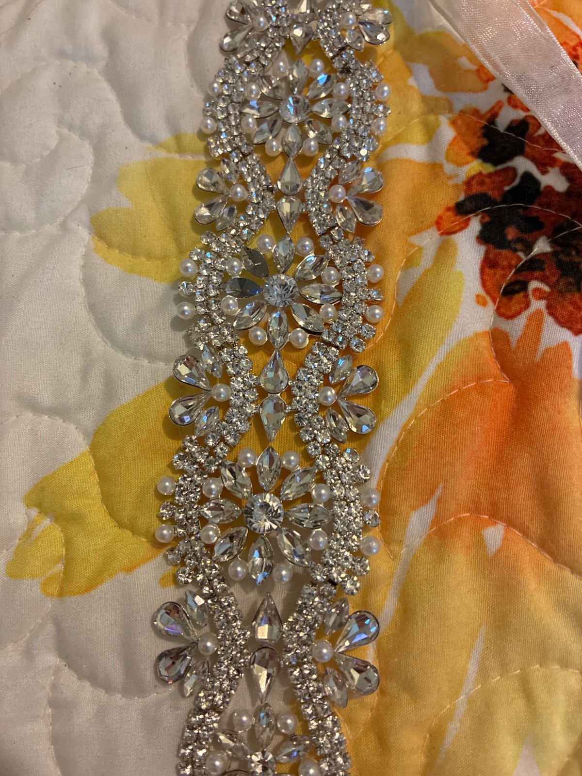 Rhiinstone headband David’s Bridal
