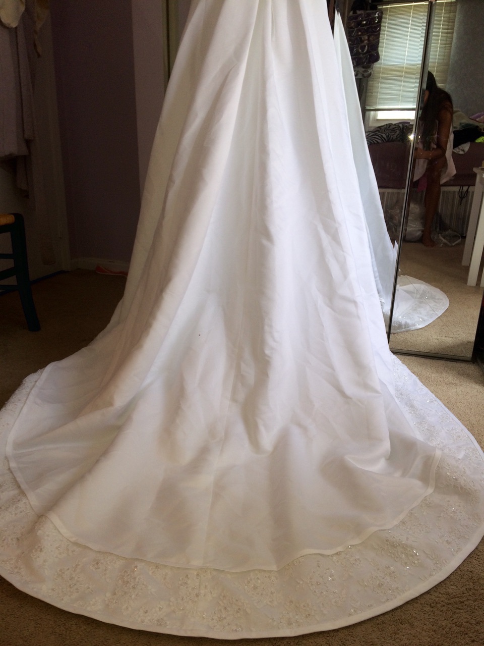 Size 8 Ashley Jordan wedding dress style v293